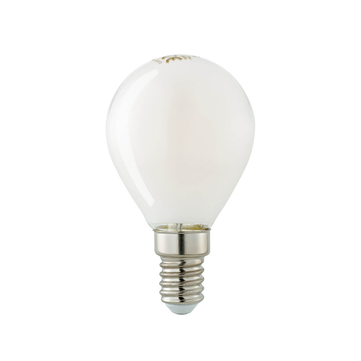 LED Filament Kugellampe E14 opal, 4,5 W, 2700 K, dimmbar