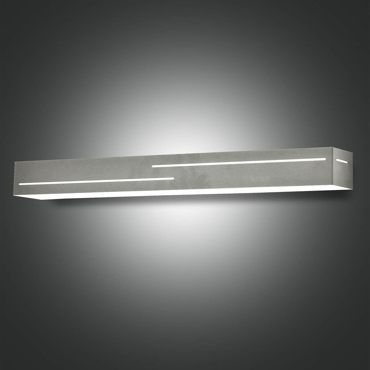 Fabas Luce Banny LED Wandleuchte Up & Down, Länge: 50,5 cmanthrazit