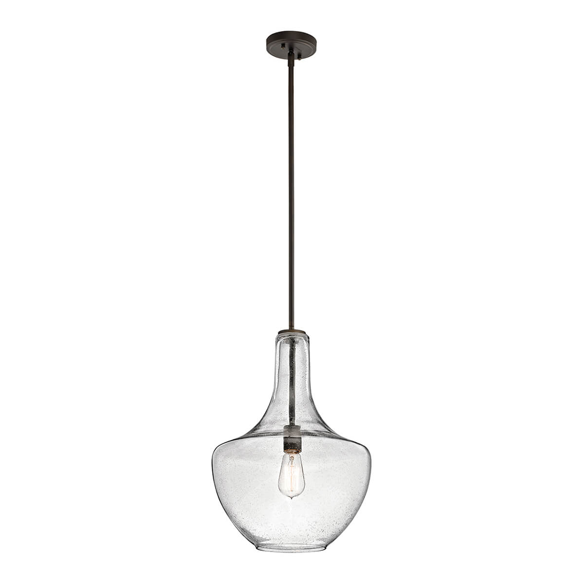 Elstead Lighting Everly Pendelleuchte, Ø: 35 cmAntik Bronze