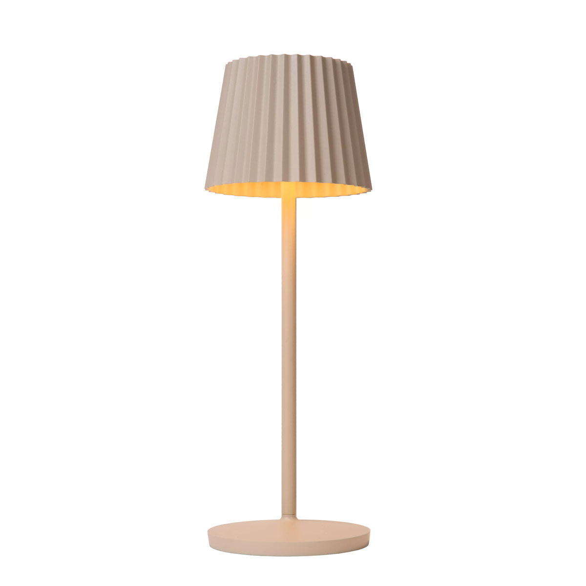 Lucide Justine LED Akkuleuchtebeige