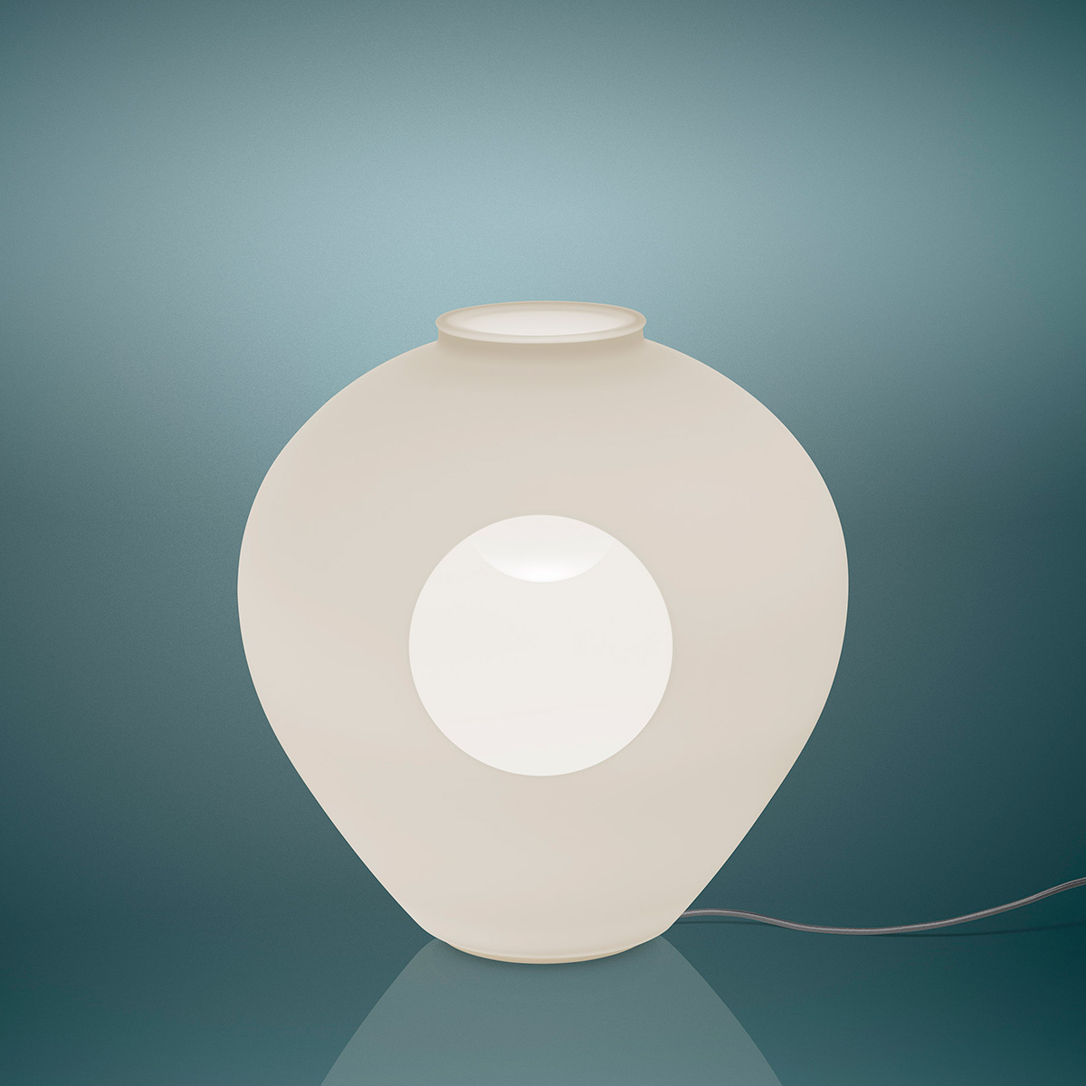 Foscarini Madre LED Tavolo & Vasebianco (weiß)