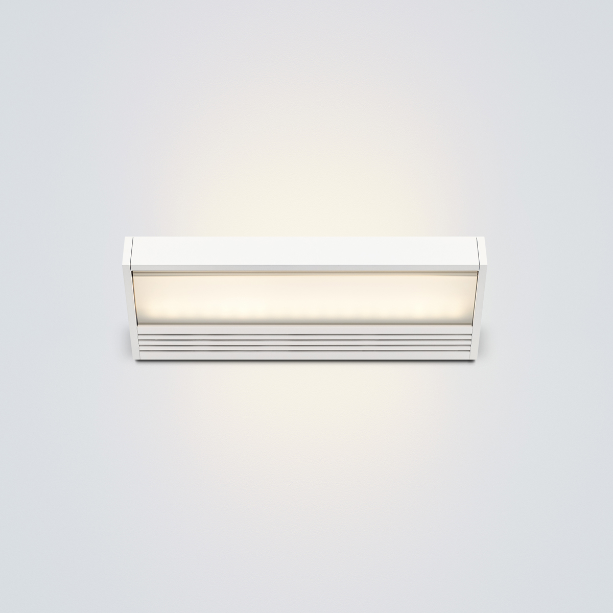 serien.lighting SML² 220 Wall LEDweiß lackiert, 2700K, Gläser: satinée