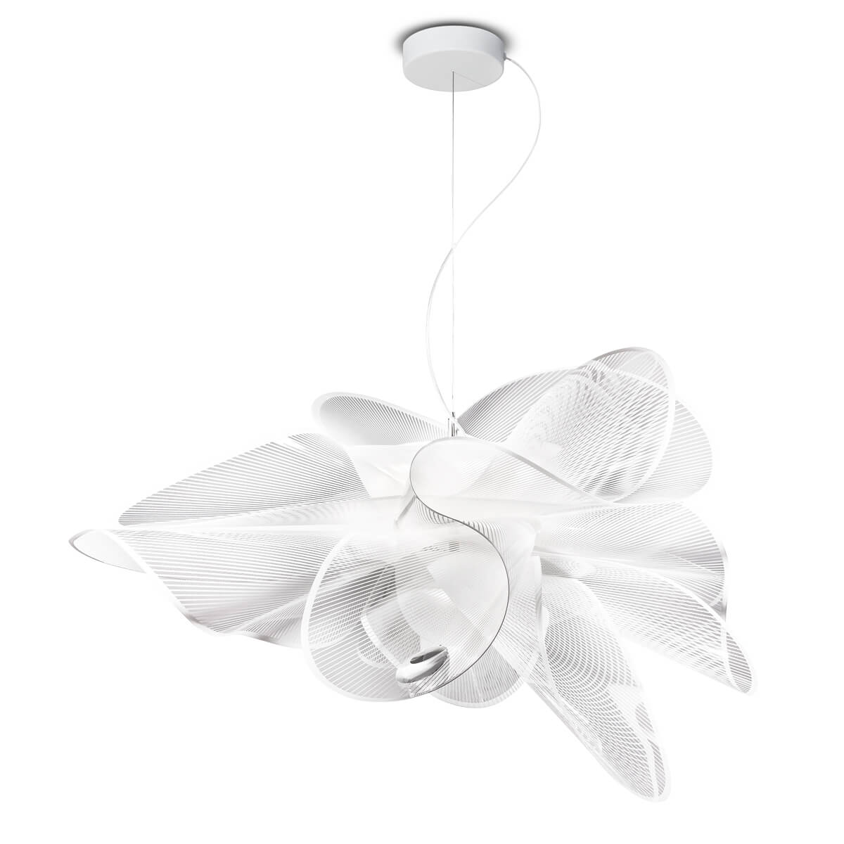 Slamp La Belle Étoile LED Suspensionlarge, Ø: 90 cm, white (weiß)