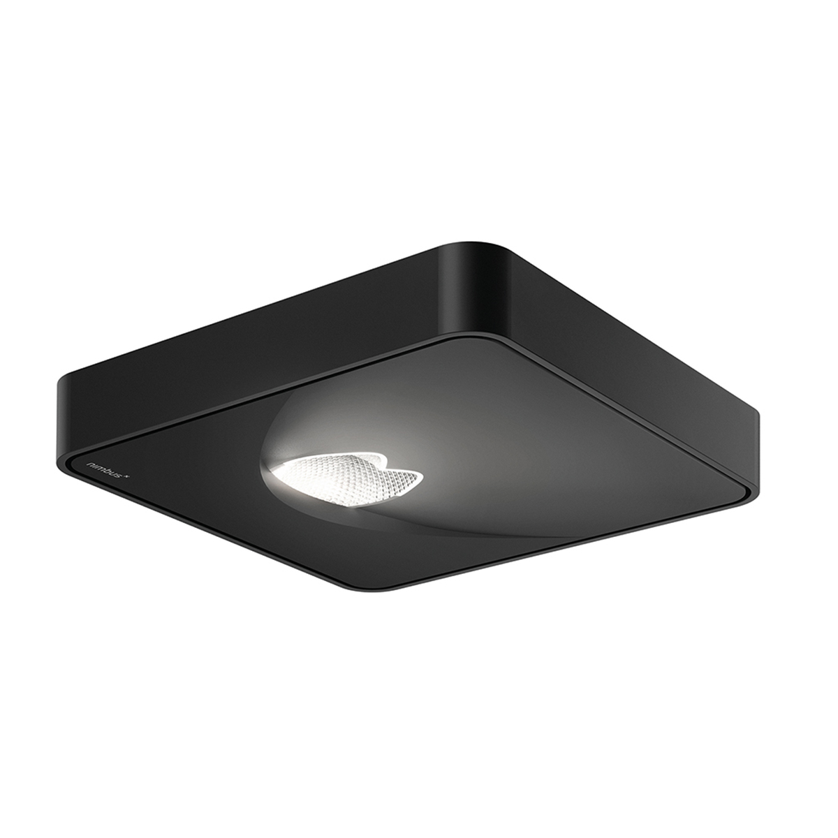 Nimbus Q One LED Deckenleuchte Wallwasher2700 K, schwarz matt