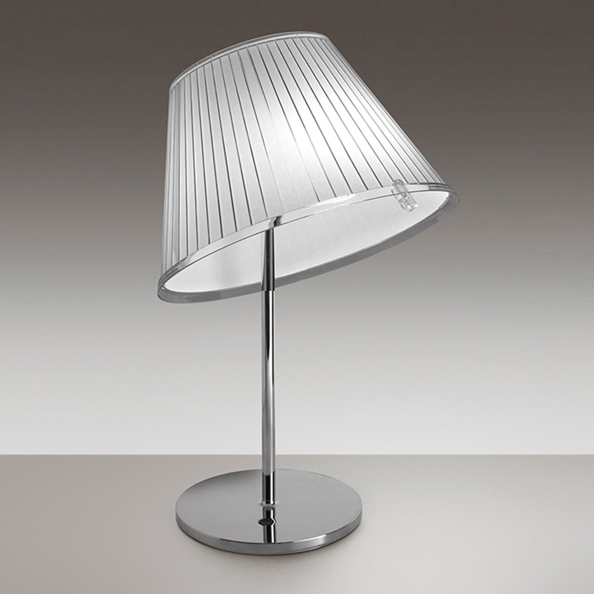 Artemide Choose TavoloSchirm: weiß, Stuktur: Chrom