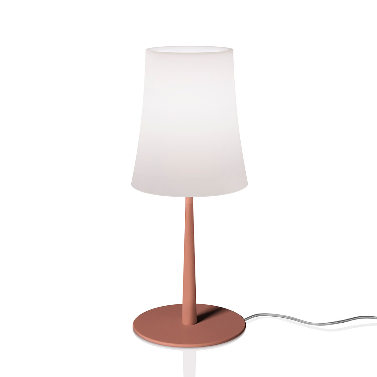 Foscarini Birdie Easy Tavolorosso mattone (ziegelrot)