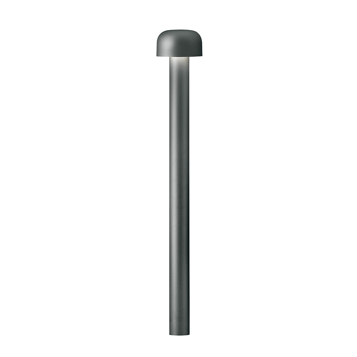 Flos Outdoor Bellhop Bollard 850 LED Pollerleuchte, 2700 Kanthrazit