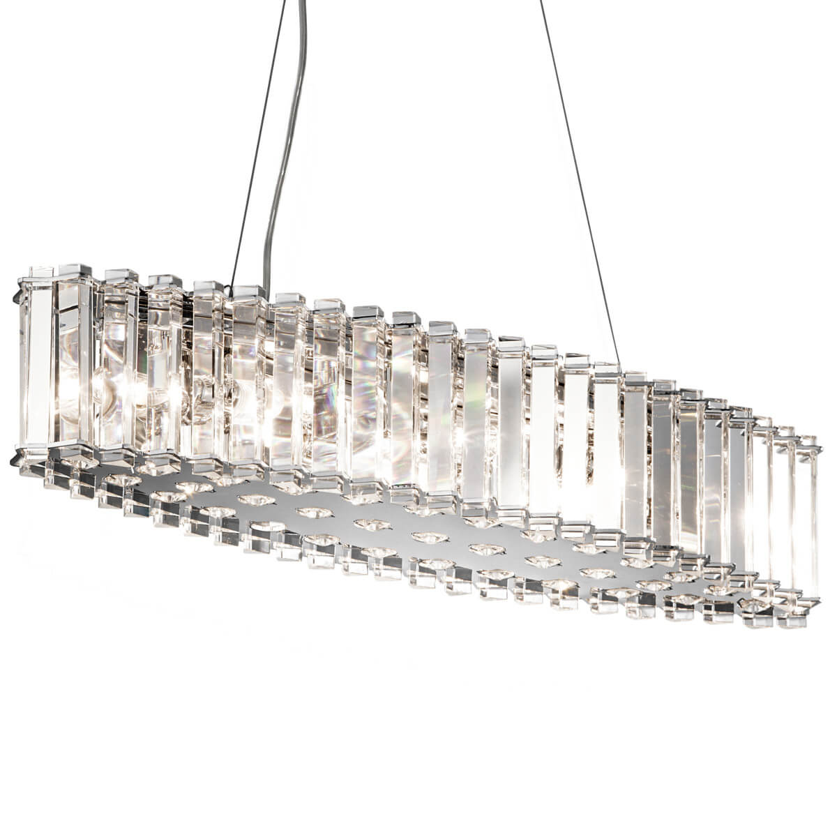 Elstead Lighting Crystal Skye Pendelleuchte12-flg., Chrom