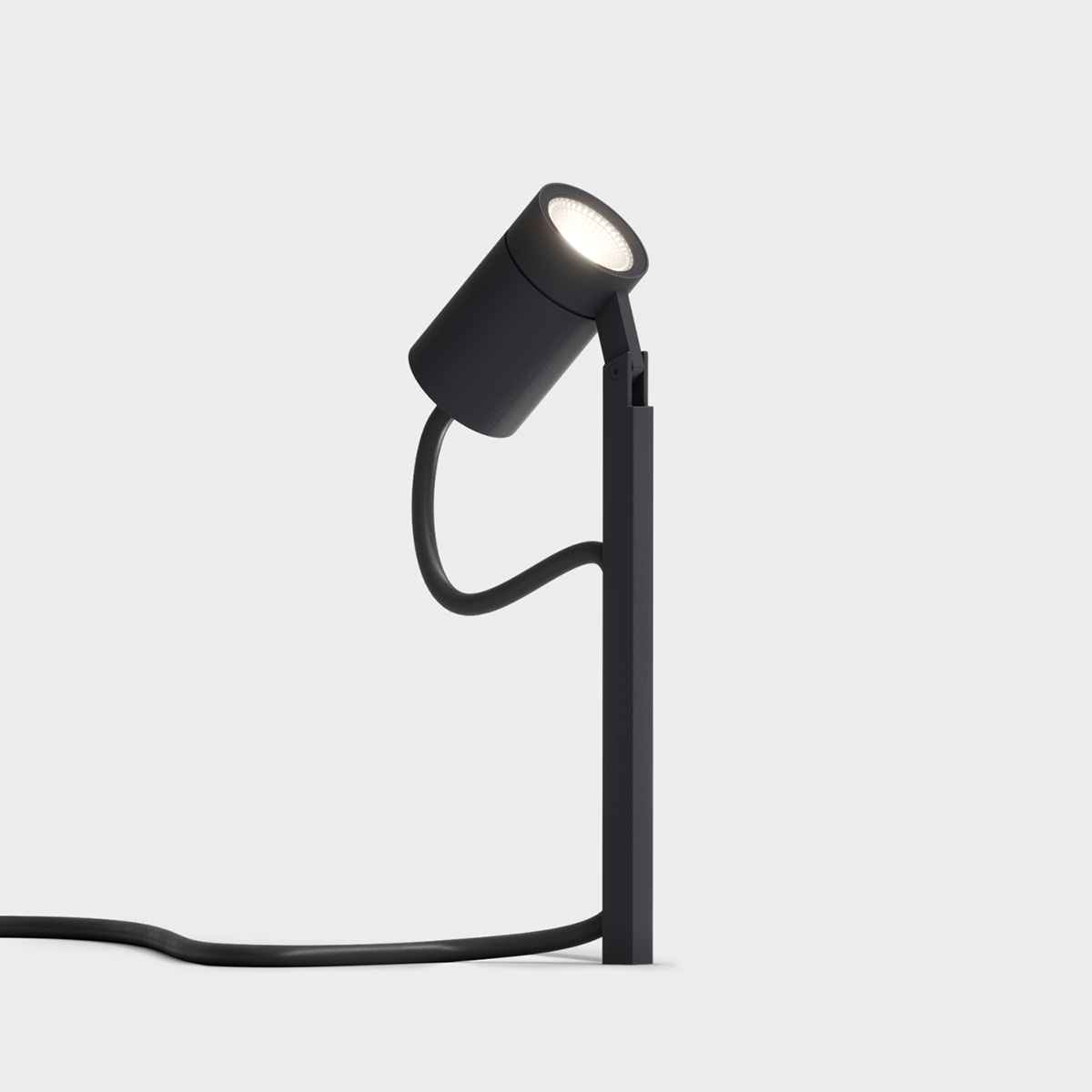 IP44.de Piek Spot 50 LED Spießstrahler Connectdeep black (schwarz)