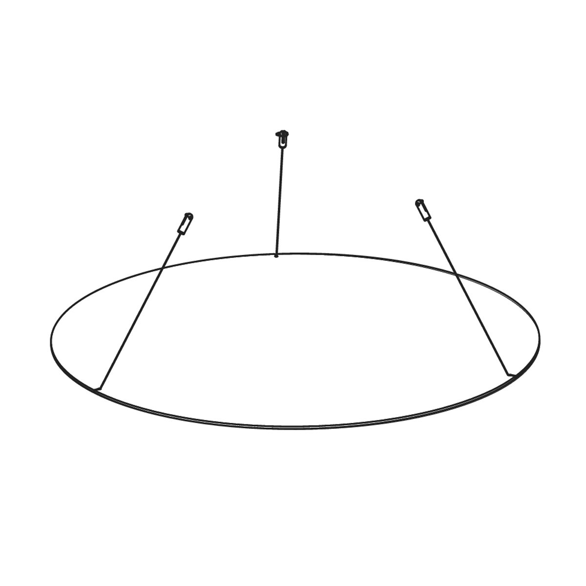 Diffusorscheibe für Silenzio LED Sospensione