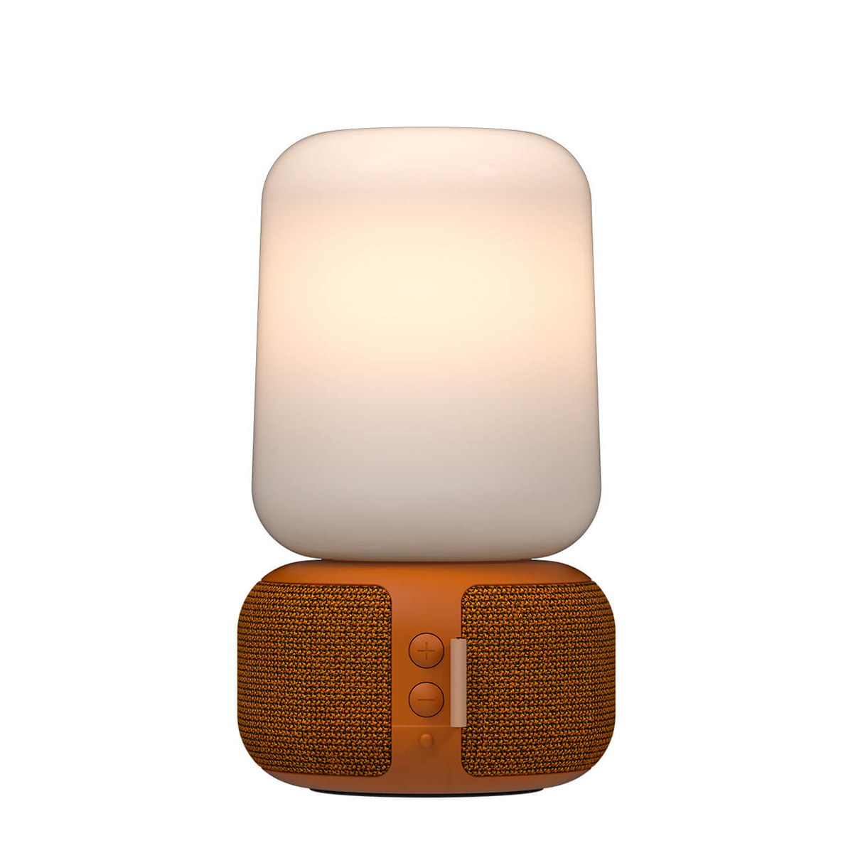 Kreafunk aLOOMI LED Akkuleuchte & Bluetooth Lautsprecherorange