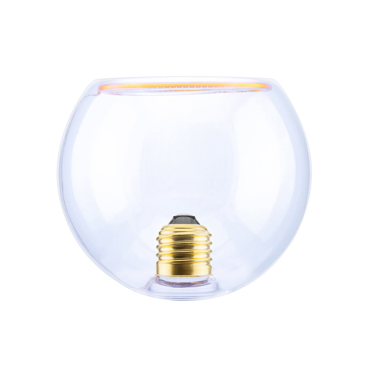 LED Floating Globe 125 inside klar E27, 4,5 W, 2200 K, dimmbar