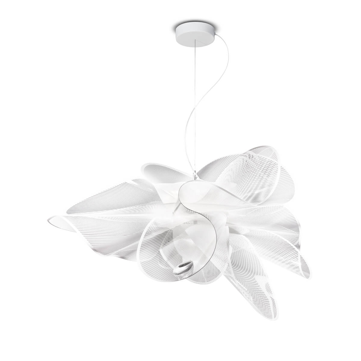 Slamp La Belle Étoile LED Suspensionmedium, Ø: 73 cm, white (weiß)