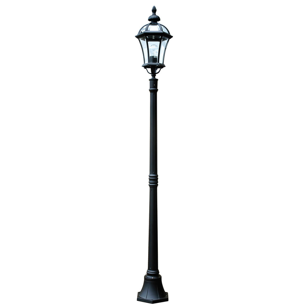 Elstead Lighting Ledbury 1 Light Mastleuchteschwarz