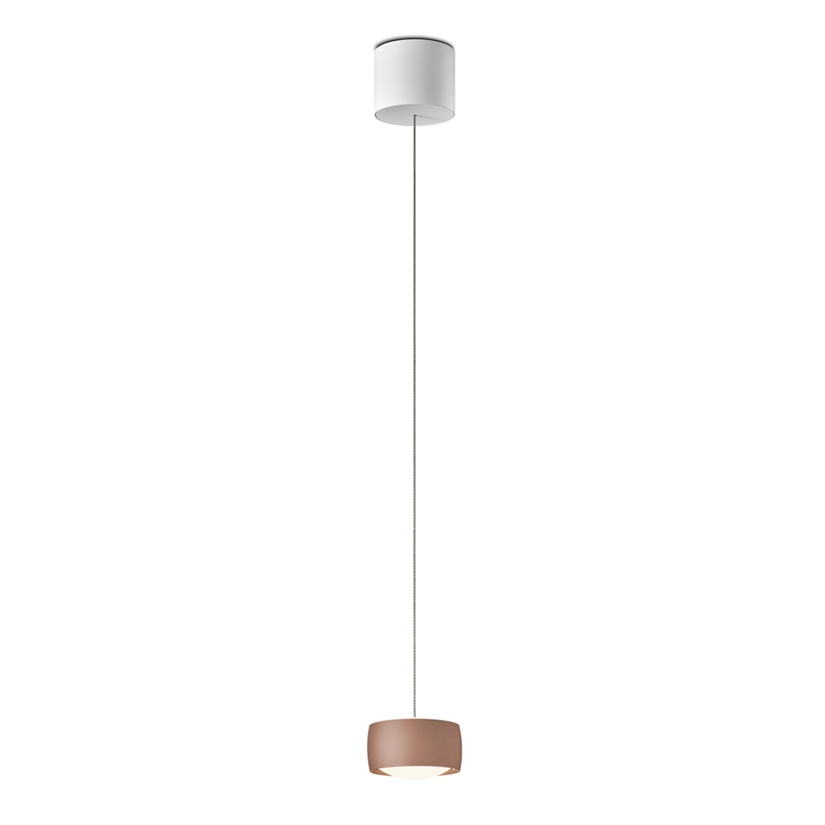 Oligo Grace LED Pendelleuchte, TW, unsichtbare HöhenverstellungSatin copper