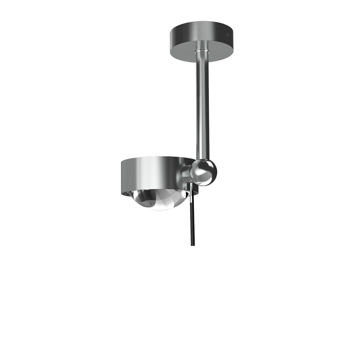 Top Light Puk Mini Side Single Ceiling Deckenleuchte, 10 cm, GehäuseChrom matt