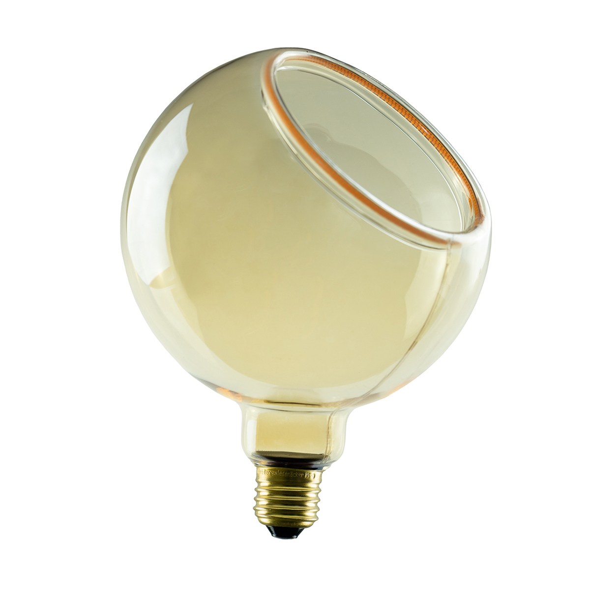 LED Floating Globe 150 45° Gold E27, 4,5 W, 2200 K, dimmbar