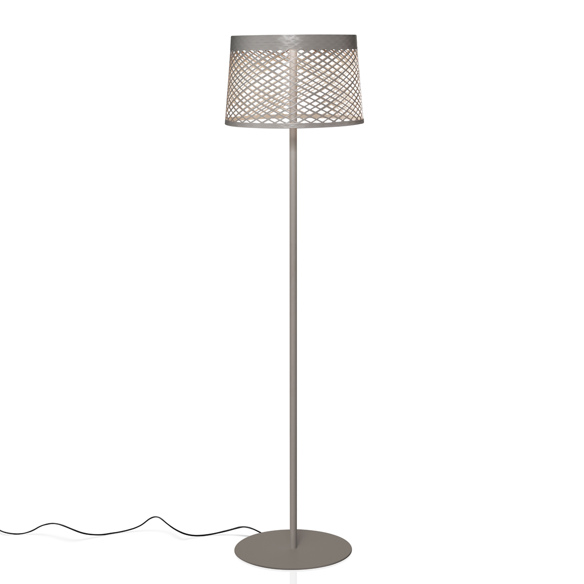 Foscarini Twiggy Grid LED Lettura Outdoorgreige (graubeige)