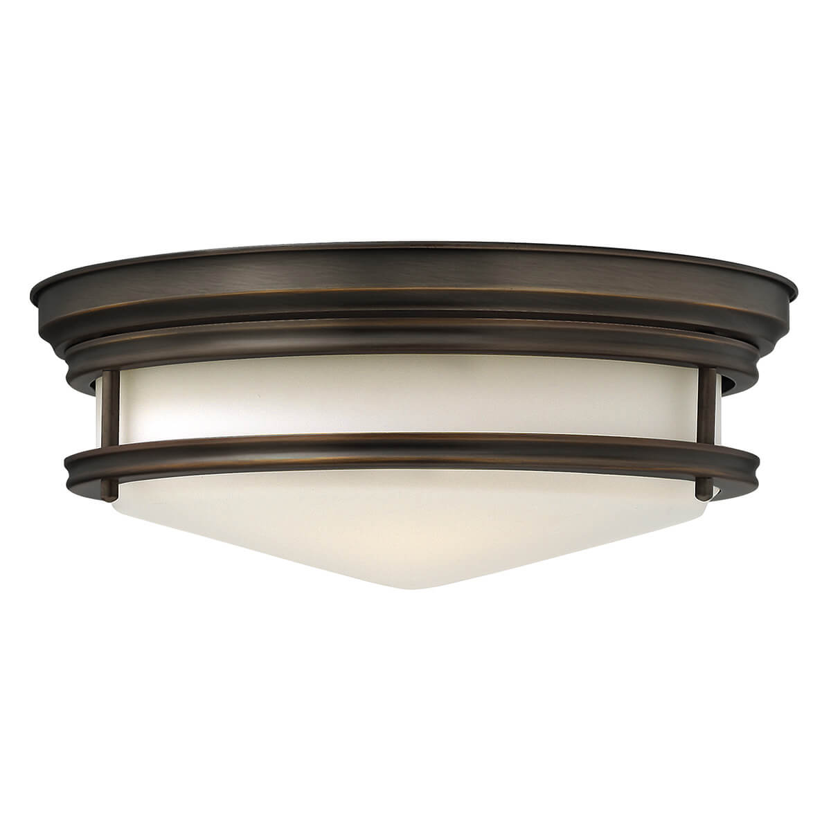 Elstead Lighting Hadley 3 Deckenleuchte, Ø: 35,6 cmdunkel Bronze