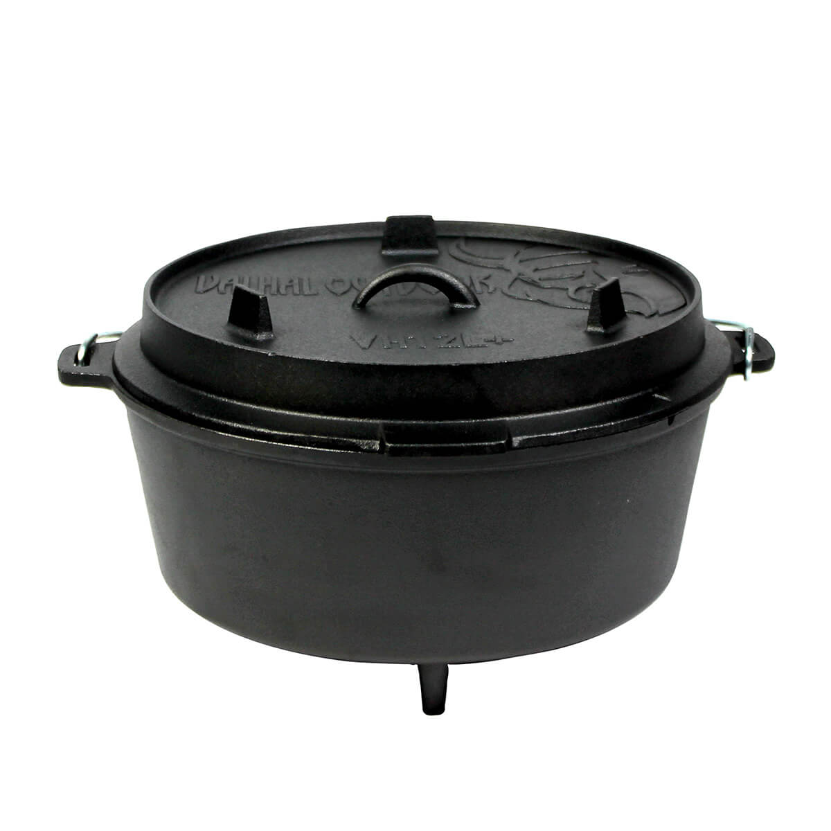 Dutch Oven / Feuertopf 12L mit Füßen