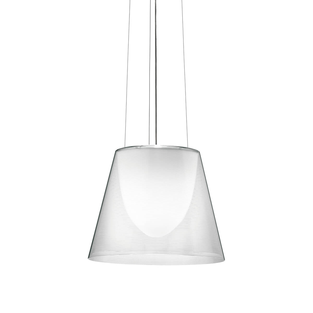 Flos KTribe S2 Pendelleuchtetransparent