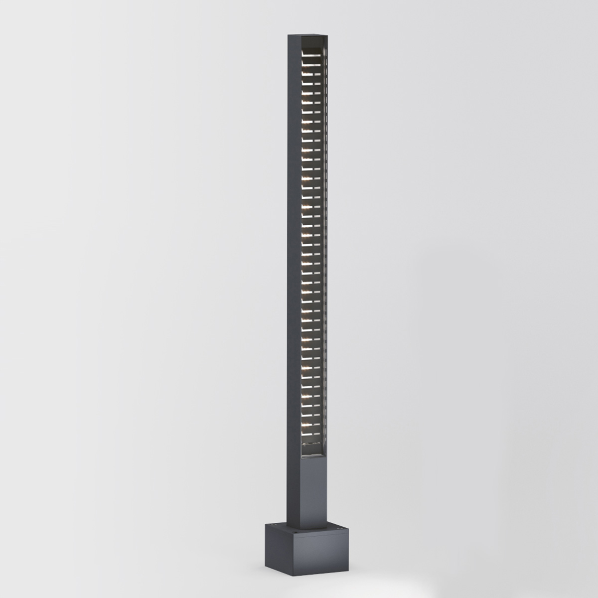 IP44.de Lin LED Pollerleuchte76 cm, anthracite (anthrazit)