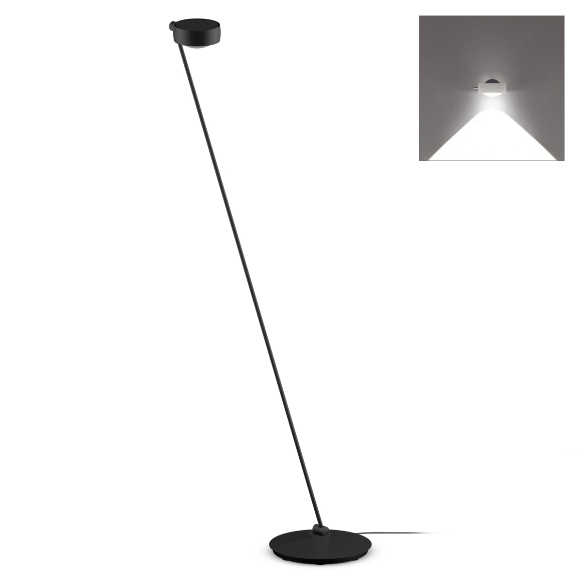 Sento C lettura LED Leseleuchte, 160 cm, 2700 K