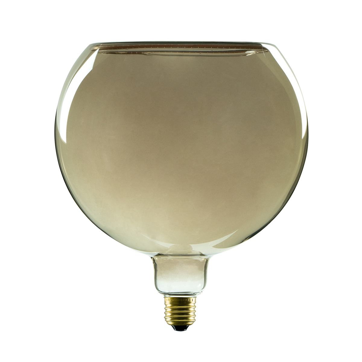 LED Floating Globe 200 smokey grau E27, 6 W, 1900 K, dimmbar