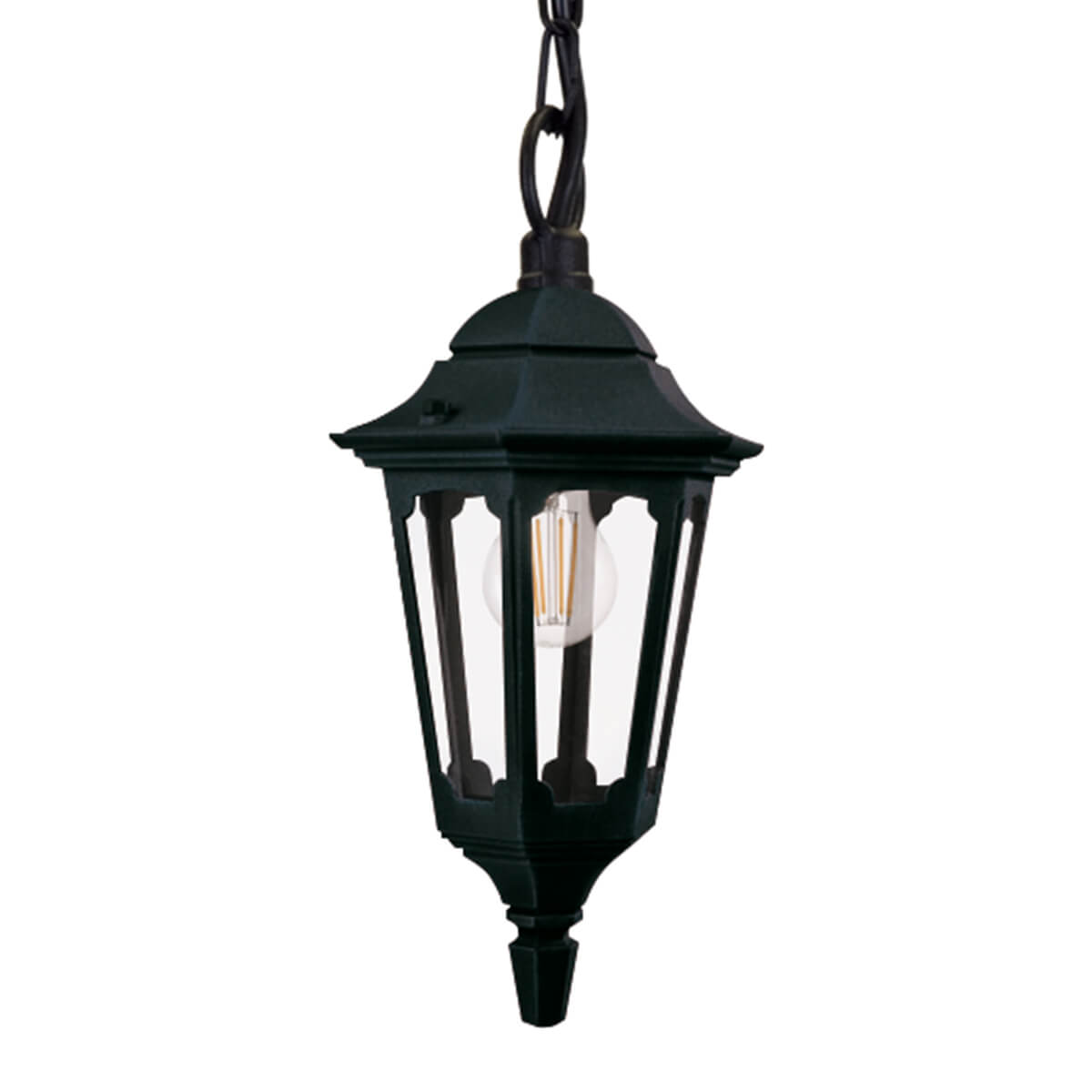 Elstead Lighting Parish PendelleuchteHöhe: 42 cm, schwarz