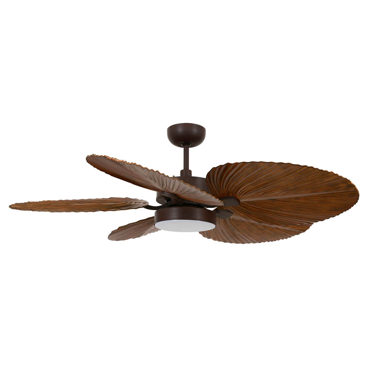 Beacon Lighting Airfusion Bali Deckenventilator mit LichtBronze matt, Flügel: Koa-Holz