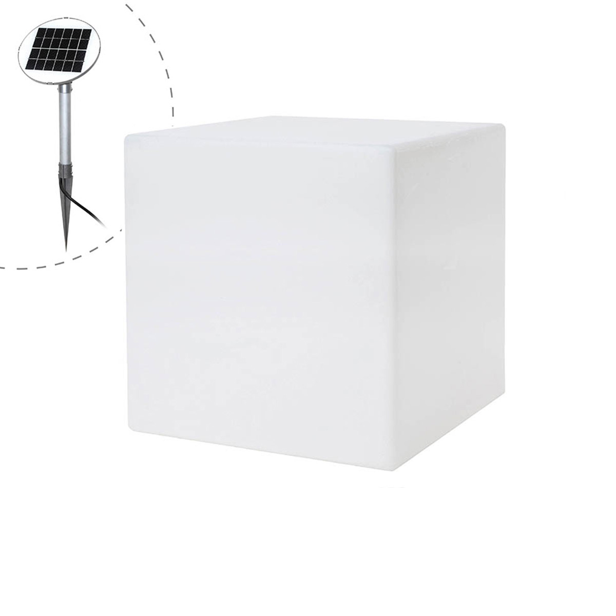 Shining Cube 33 LED Solar- / Dekoleuchte