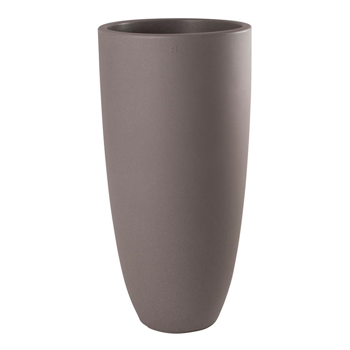 8 seasons design Shining Curvy Pot XL Dekoleuchtetaupe