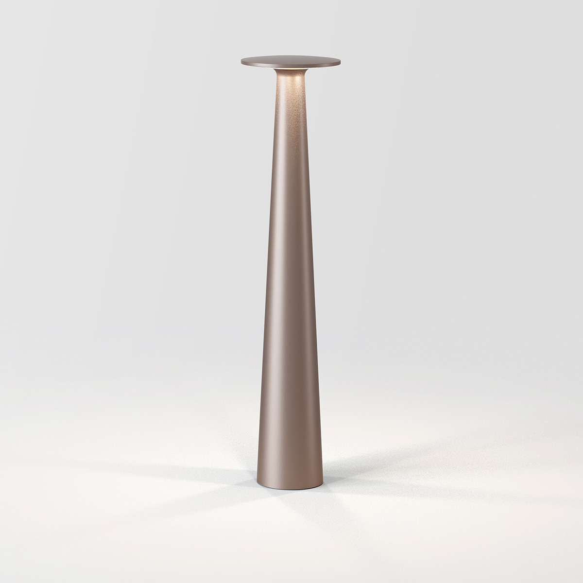 IP44.de Lix skinny LED Akkuleuchte, Dim-to-Amberbright bronze (Bronze)