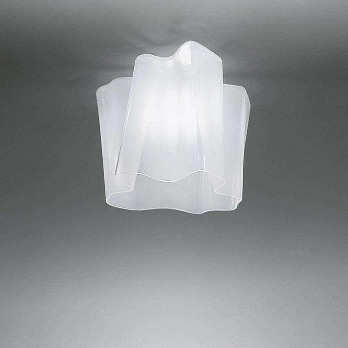 Artemide Logico SoffittoGlas: milchig weiß