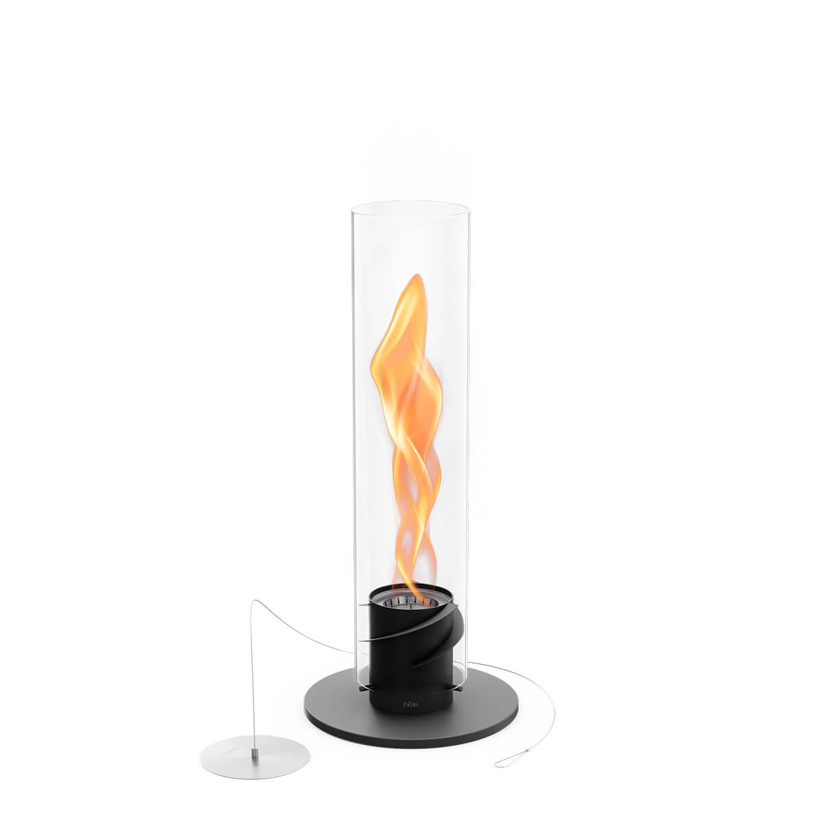 Spin 900 Tischfeuer & Windlicht, inkl. Bioethanol Flüssig-Brennstoff