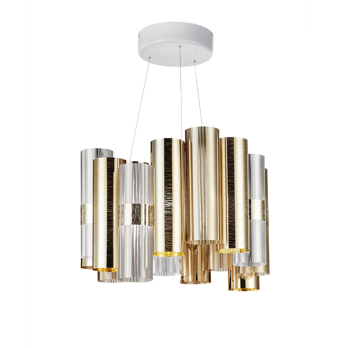 Slamp La Lollo LED Suspension Mediumgold (golden/gelb)