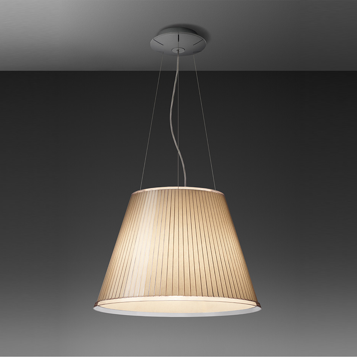 Artemide Choose Mega SospensioneSchirm: Pergament