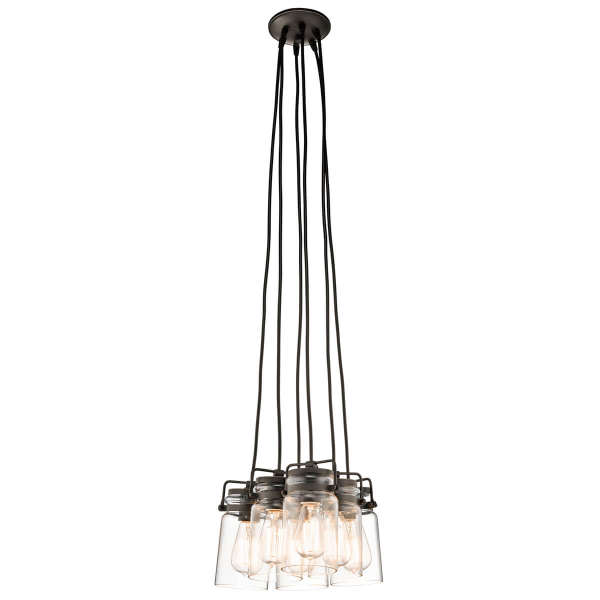 Elstead Lighting Brinley 6 PendelleuchteAntik Bronze