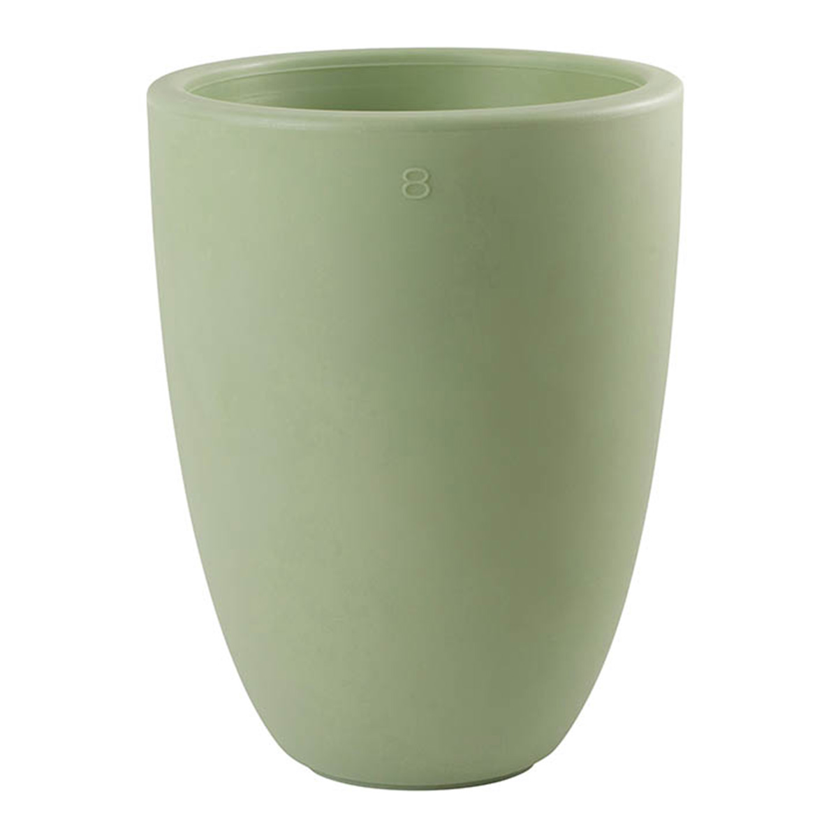 8 seasons design Shining Curvy Pot M Dekoleuchtemintgrün