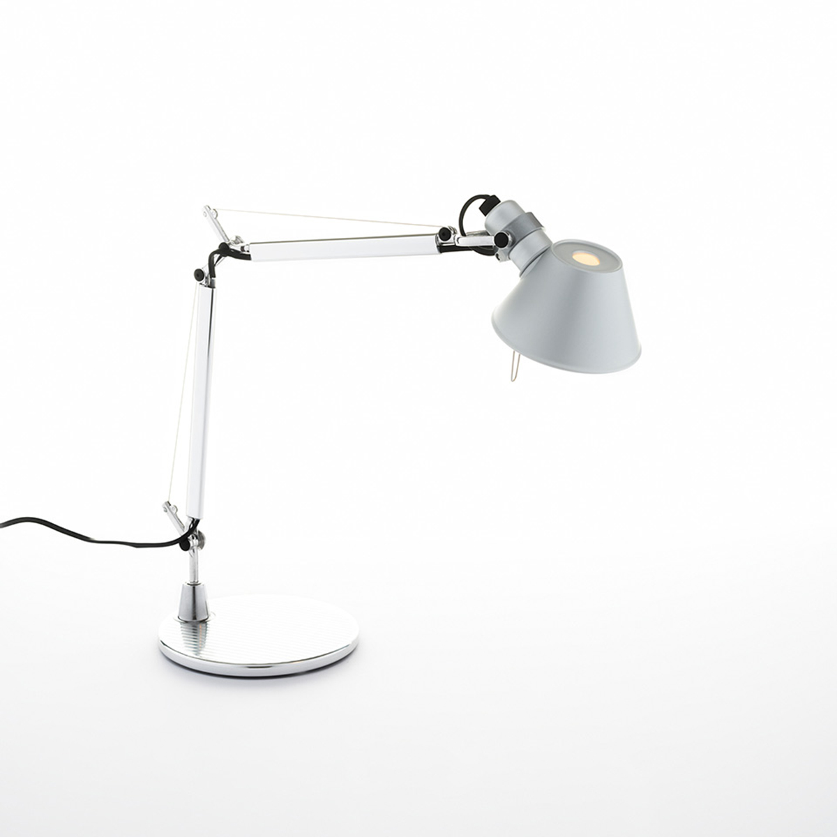 Artemide Tolomeo Micro LED Tavolo3000 K, Aluminium