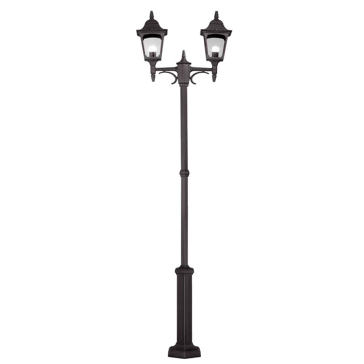 Elstead Lighting Chapel Twin Mastleuchte, 2-flg.schwarz