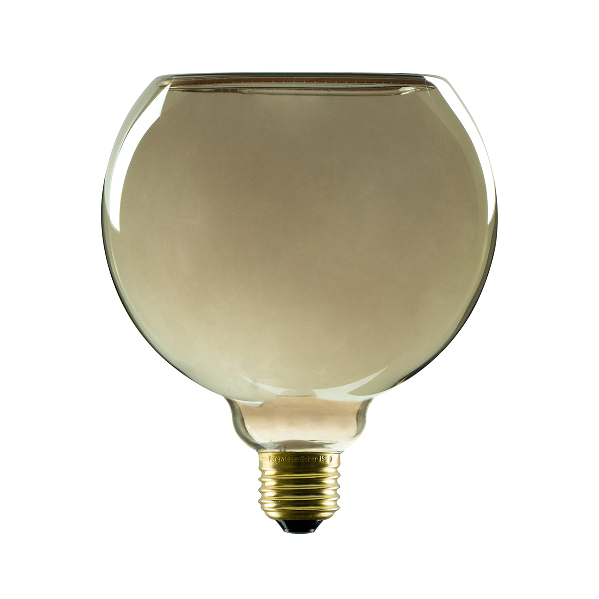 LED Floating Globe 150 smokey grau E27, 6 W, 1900 K, dimmbar