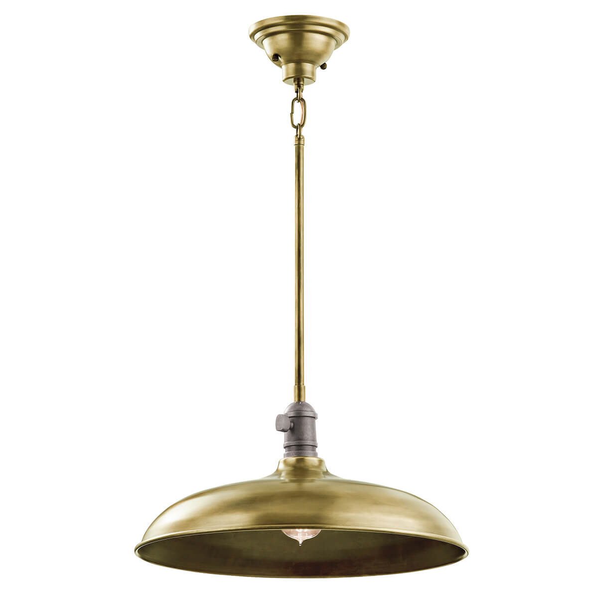 Elstead Lighting Cobson Pendelleuchte, Ø: 40,7 cmMessing