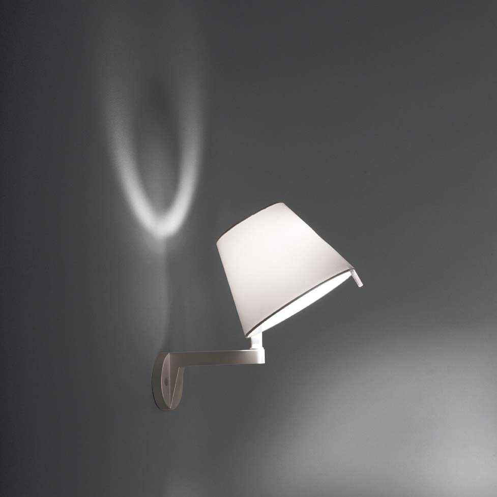 Artemide Melampo PareteBronze metallic / écru, mit Ein-/Ausschalter