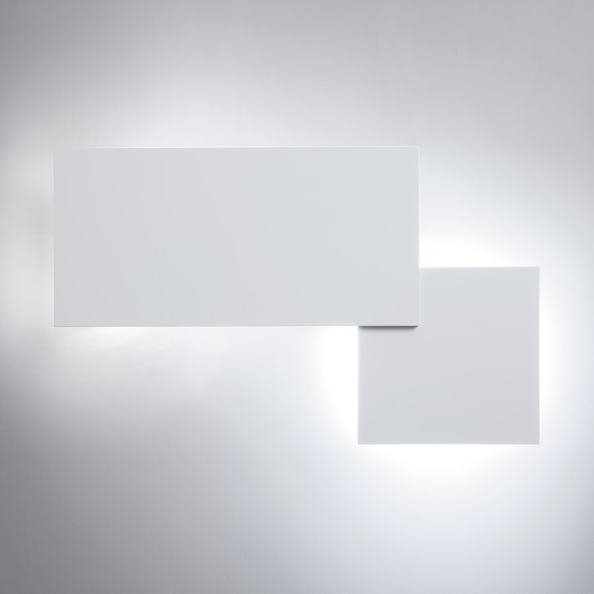 Lodes Puzzle Square & Rectangle LED Wand - / Deckenleuchte2700 K, weiß matt