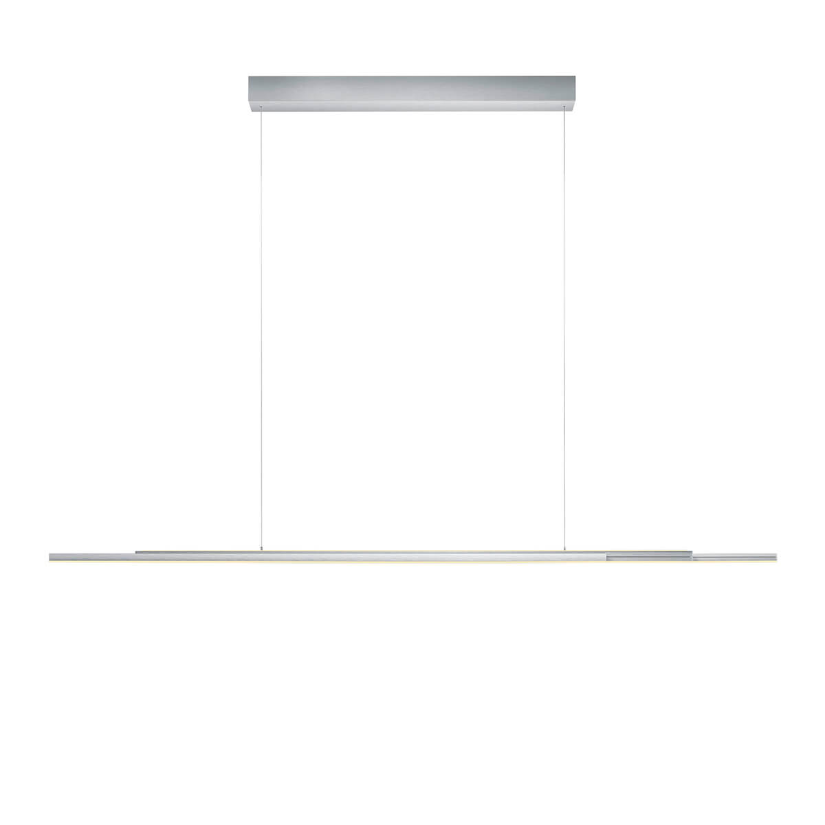 Bankamp Leuchten Lightline III flex up & down LED Pendelleuchte, Tunable White & Vertical dimAlu eloxiert