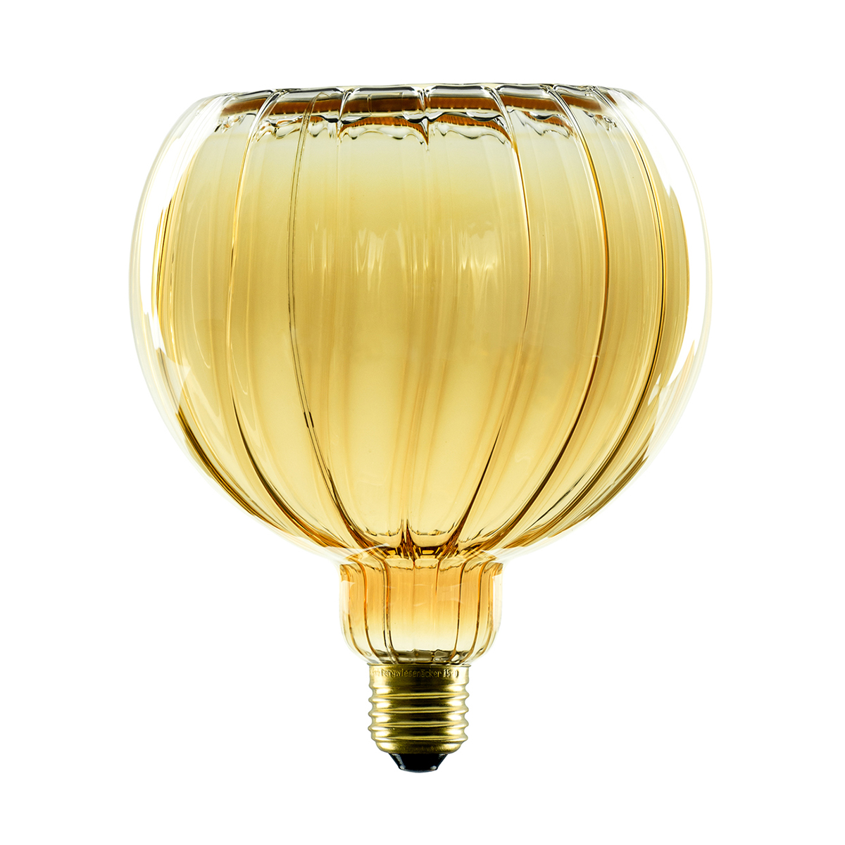 LED Floating Globe 150 straight Gold E27, 4 W, 2200 K, dimmbar