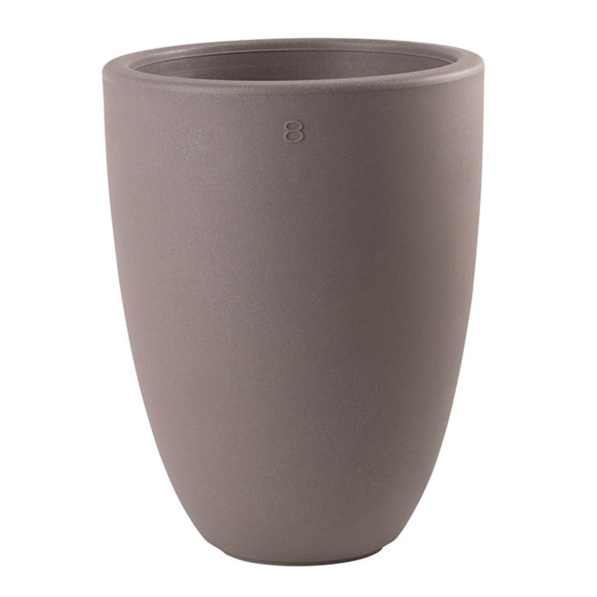 8 seasons design Shining Curvy Pot M Dekoleuchtetaupe