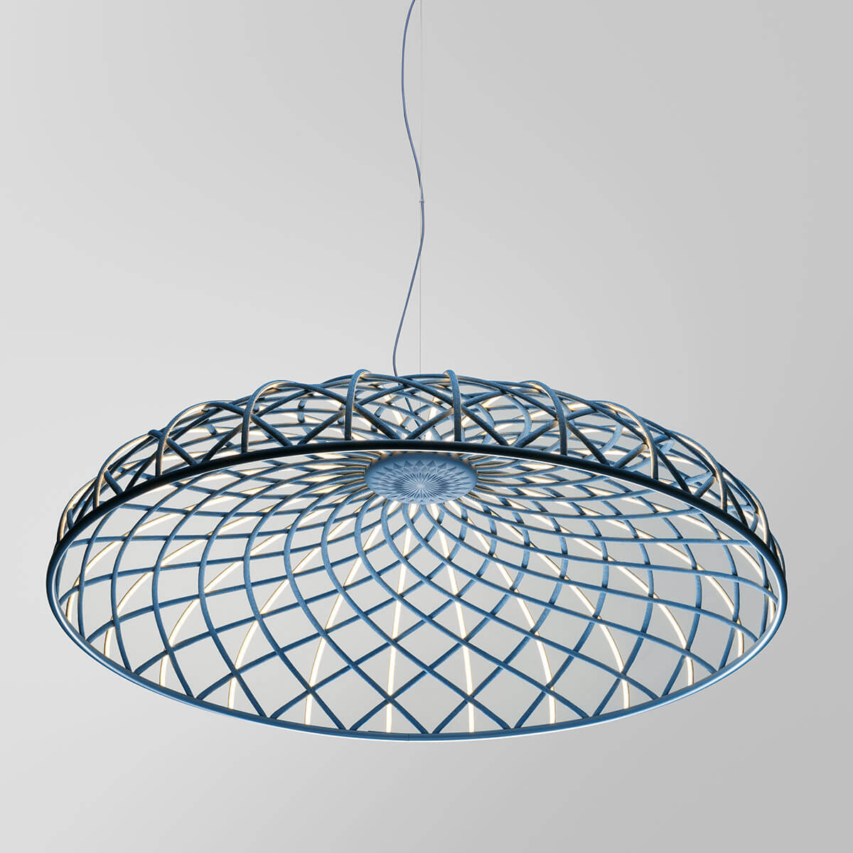 Flos Skynest LED PendelleuchteTurmalin-blau