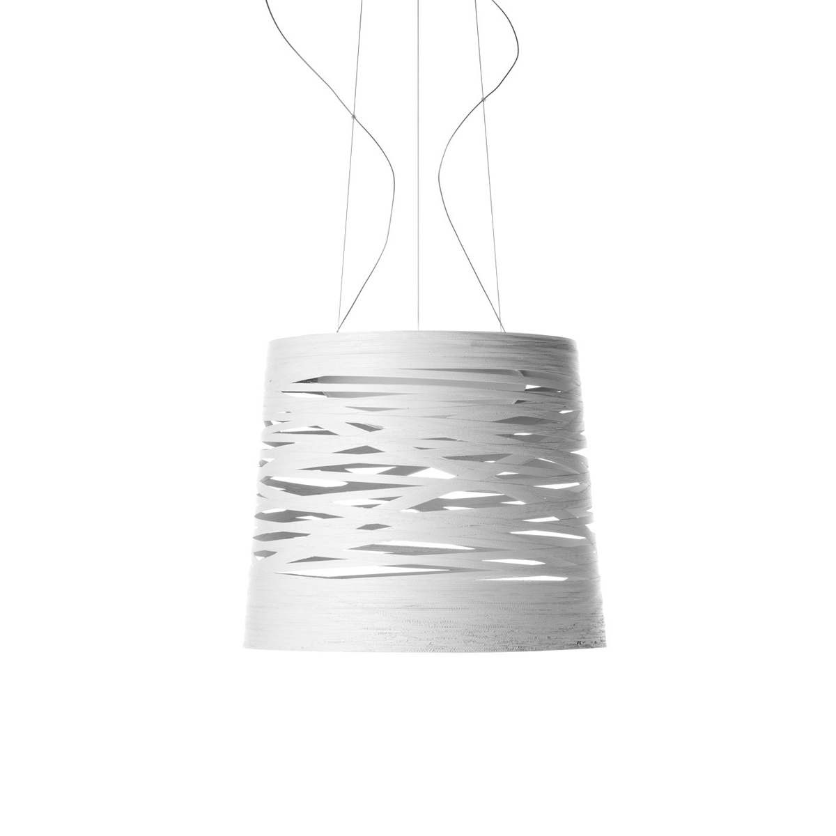 Foscarini Tress Grande LED Sospensionebianco (weiß)